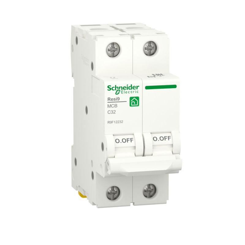 Автоматический выключатель Schneider Electric 2п C 32А Resi9 6000А  R9F12232