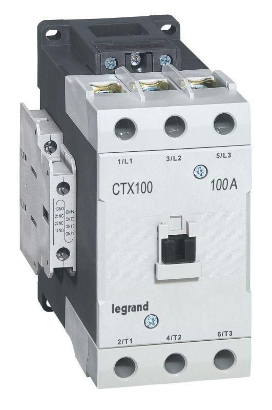 Контактор Legrand CTX-3 3P 100А 2НО 2HЗ =24В 416221