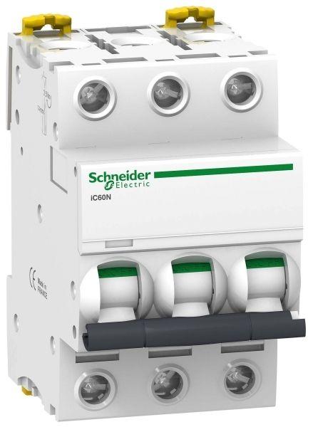 Автоматический выключатель Schneider Electric 3п C 3А 6кА iC60N Acti9  A9F74303