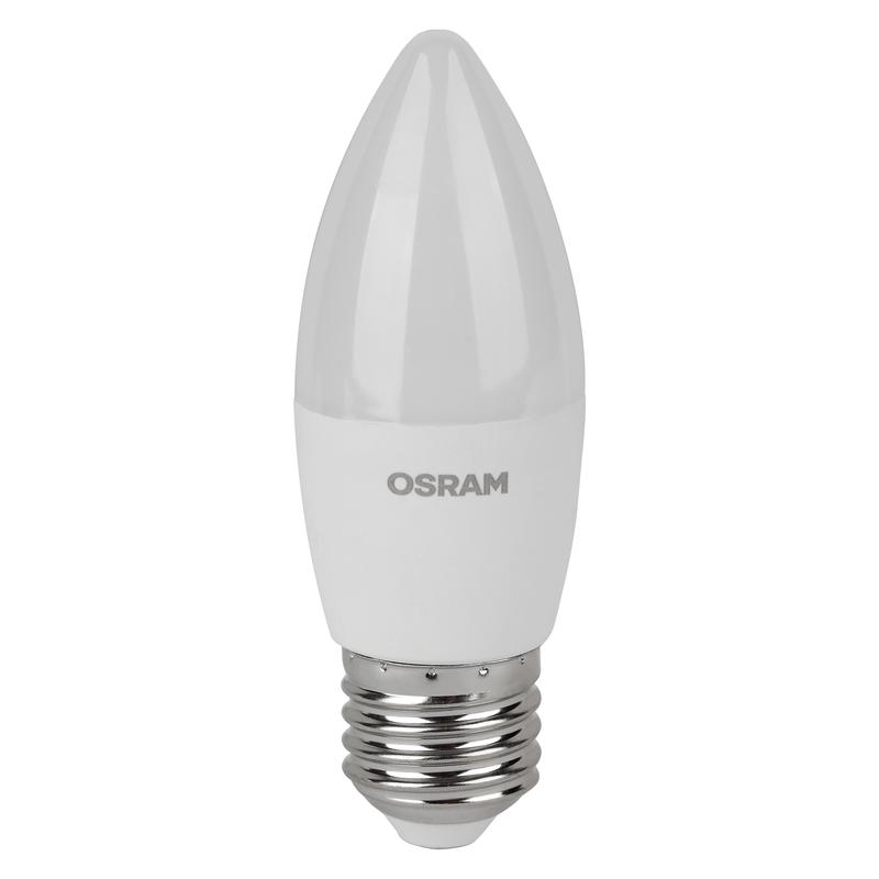 Лампа светодиодная LED Value LVCLB60 7SW/830 свеча матовая E27 230В 2х5 RU (уп.5шт) OSRAM 4058075578012