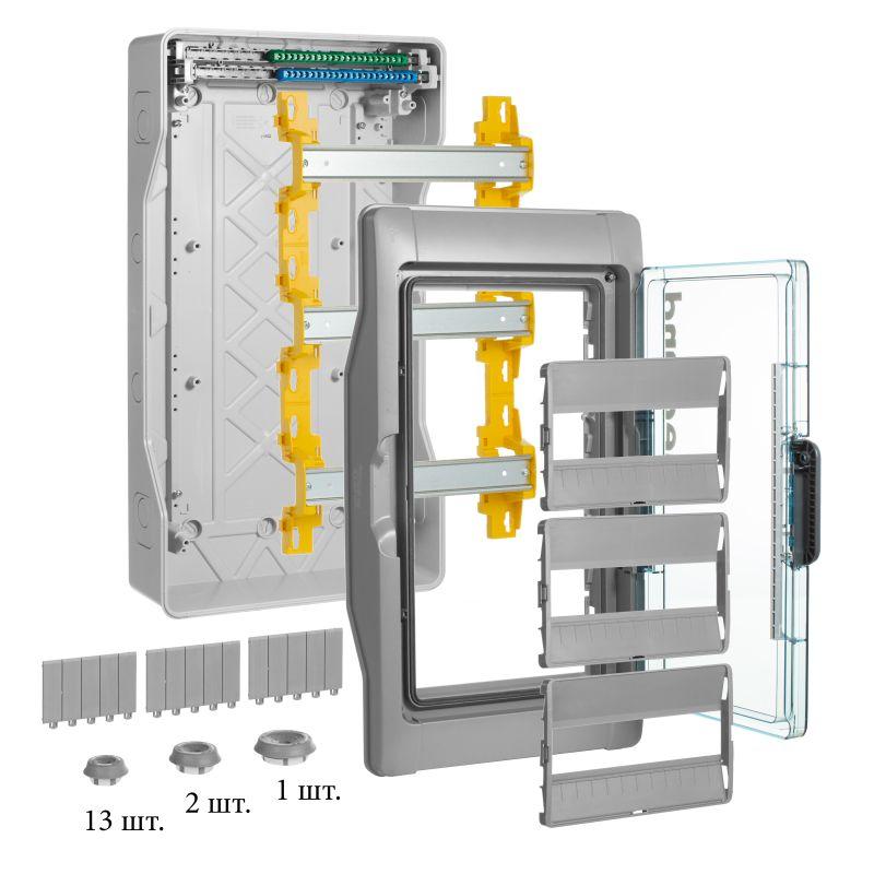 Бокс ОП Plexo3 IP65 36м(3х12) N+PE Leg 601983